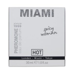 HOT - PROFUMO AI FEROMONI MIAMI SPICY WOMAN 30 ML - immagine 3