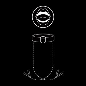 FETISH SUBMISSIVE - ANELLO GAG CON MORSETTI PER CAPEZZOLI - immagine 7